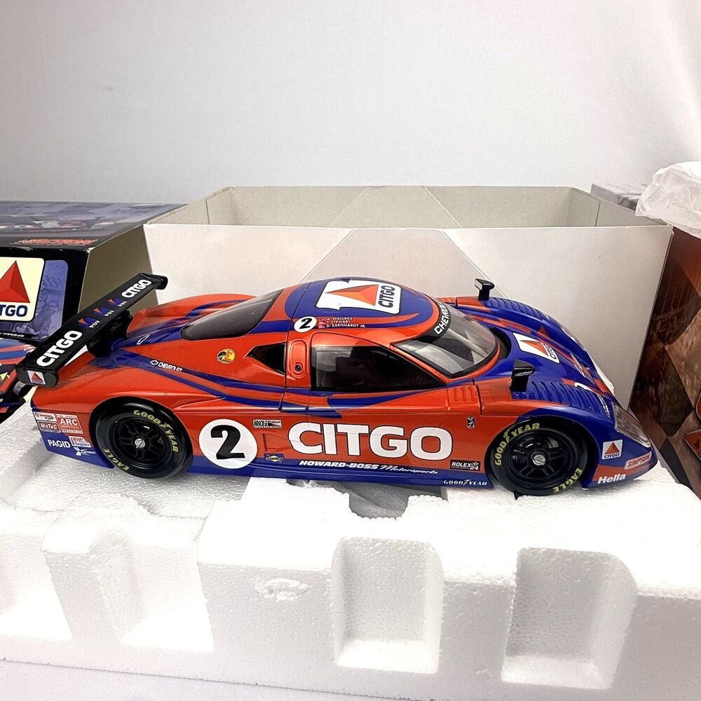 Action 1:18 2004 Rolex 24 Citgo Daytona Prototype 2 Earnhardt Jr Stewart Boxed